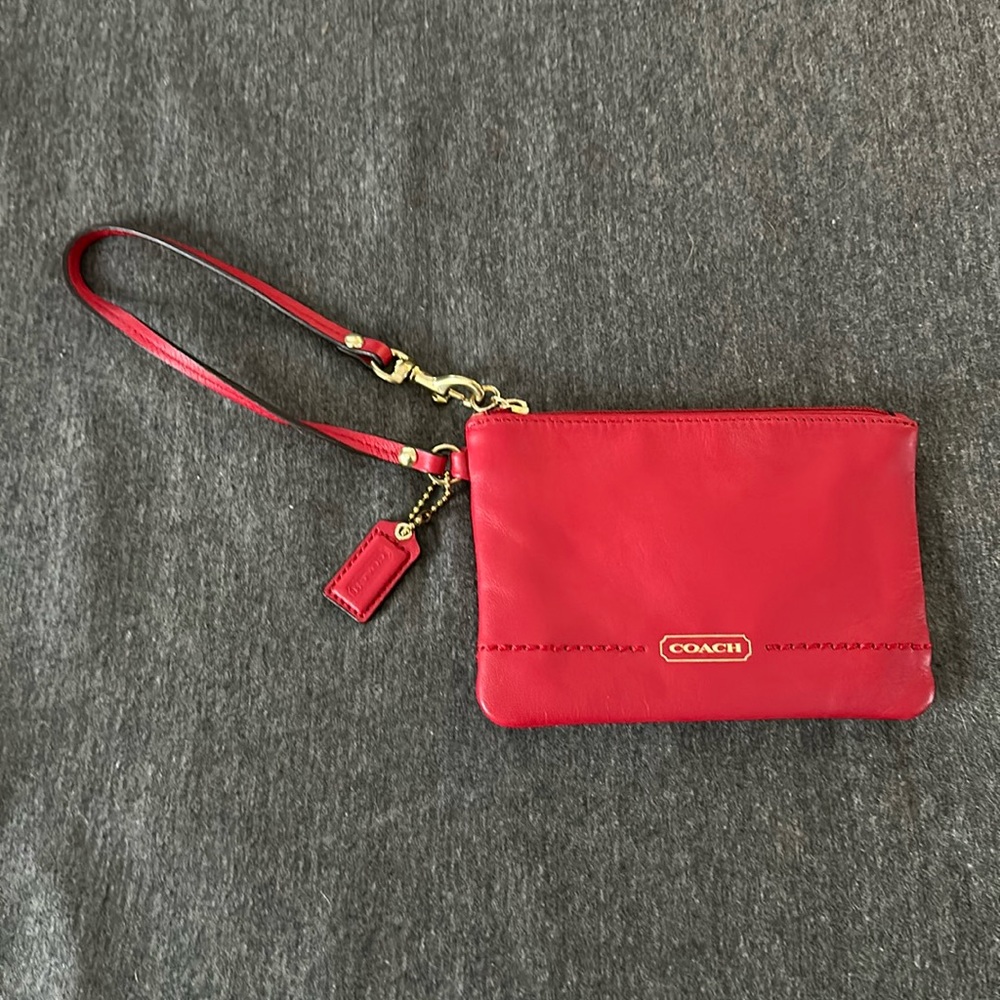 Coach wristlet